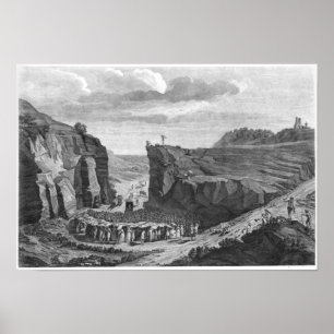 Treffen von Camisards in der Wüste, Poster