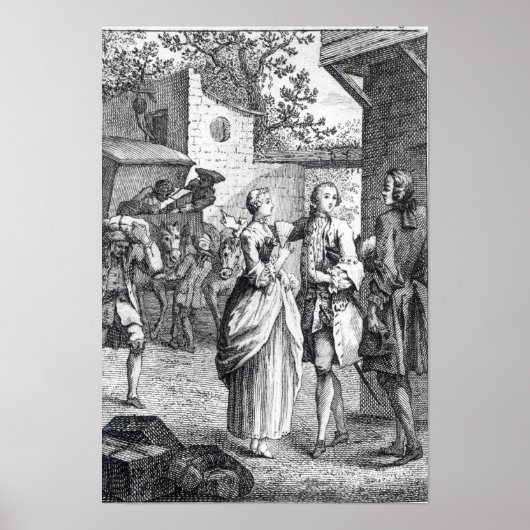 Treffen von Chevalier Des Greux und Manon Poster (Vorne)