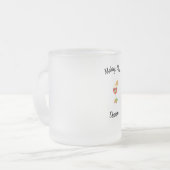 Treffen von Entscheidungen mit Sangria Glas und Ob Mattglastasse (Vorderseite Links)