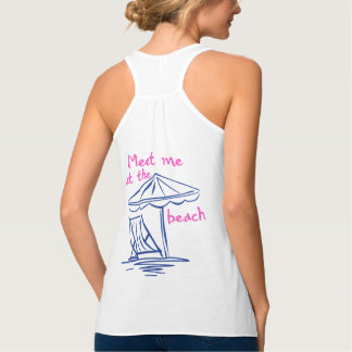 Treffen wir uns am Strand Coastal Vibes Tank Top