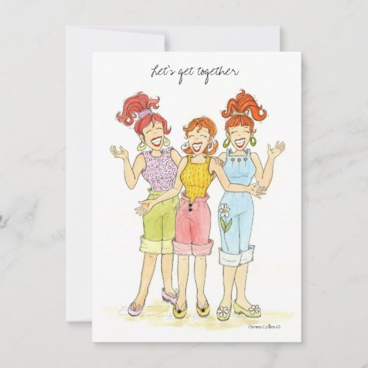 Treffen wir uns Bar-B-Q-Einladung Einladung (Vorderseite)