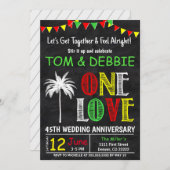 Treffen wir uns, eine Liebe Hochzeitstag Einladung (Vorne/Hinten)