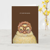 Treffen wir uns für eine Snackkarte Karte (Gelbe Blume)