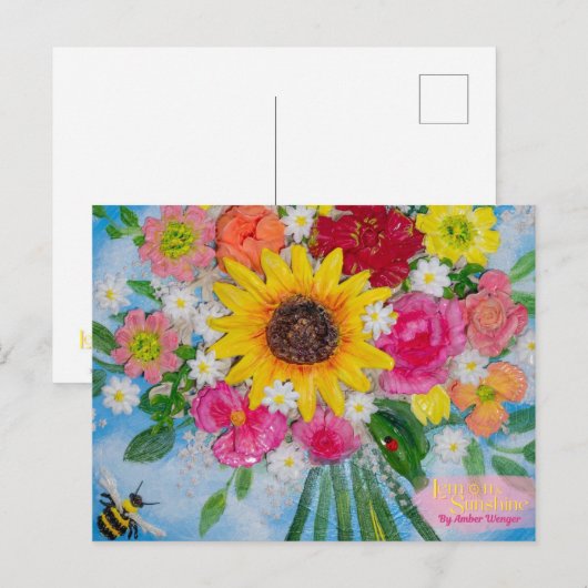 "Treffen wir uns im Park" Postkarte (Vorne/Hinten)