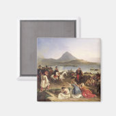 Treffen zwischen General Nicolas Joseph Maison Magnet (Vorderseite/Rückseite)