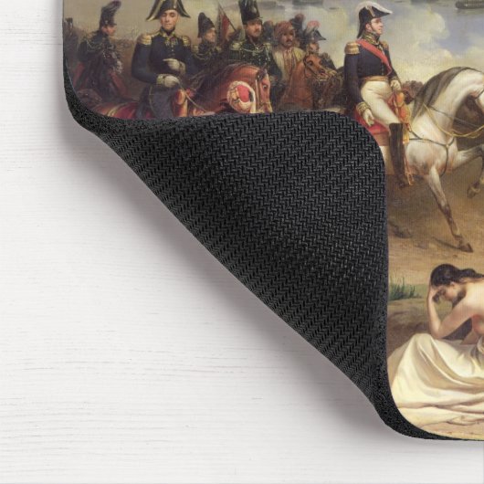 Treffen zwischen General Nicolas Joseph Maison Mousepad (Ecke)
