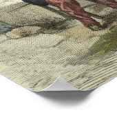 Treffen zwischen Otto von Bismarck und Napoleon Poster (Ecke)