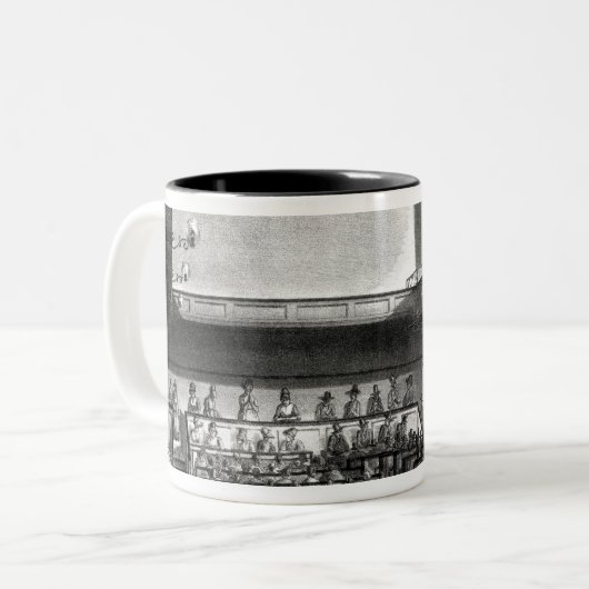 Treffende Quäker, von Ackermanns Zweifarbige Tasse (Vorderseite Links)