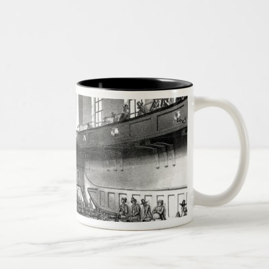 Treffende Quäker, von Ackermanns Zweifarbige Tasse (Rechts)