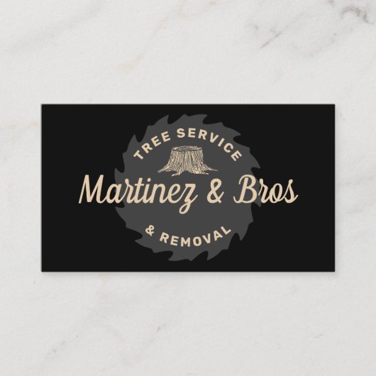 Trefferdienst und -entfernung | Stempelschleifen Visitenkarte (Vorderseite)