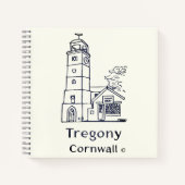 Tregony Clocktower Gästebuch Notizblock (Vorderseite)