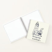 Tregony Clocktower Gästebuch Notizblock (Innenseite)