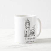 Tregony Clocktower Tasse (VorderseiteRechts)