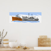 Tregurtha und Chiwawa Poster (Küche)