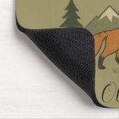 Treib deine Abenteuer-Fuchs-Mauspad an Mousepad (Ecke)