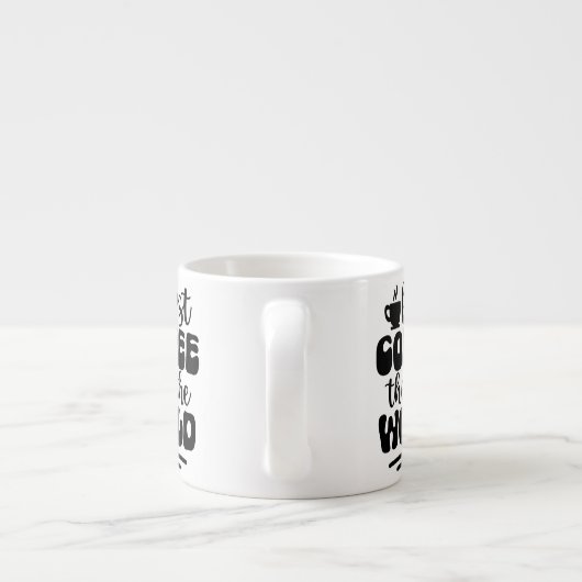 Treib deinen Tag: Tasse des Kaffees (Rückseite)