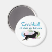 Treibball Magnet (Vorderseite/Rückseite)