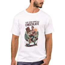Treibe deine Fortschritte mit Chocolate T-Shirt Lu