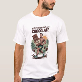 Treibe deine Fortschritte mit Chocolate T-Shirt Lu