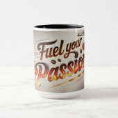 Treibe deinen Passion Coffee Cup - kühne Flamme In Tasse (Zentrum)