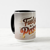 Treibe deinen Passion Coffee Cup - kühne Flamme In Tasse (Vorderseite Links)