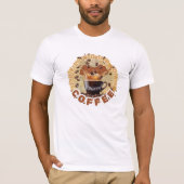 Treibe deinen Tag an – Coffee Power Tee (Vorderseite)