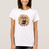 Treibe deinen Tag an – Coffee Power Tee (Vorderseite)