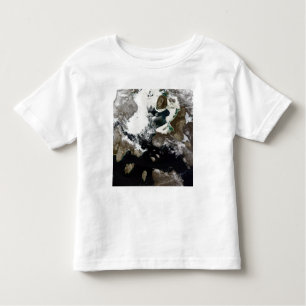 Treibeis und Sediment sichtbar in Nunavut, Kanada Kleinkind T-shirt