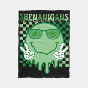 Treiben-Koordinator Groovy St. Patricks Day Männer Fleecedecke
