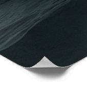 Treibend Wert Mattposter Poster (Ecke)