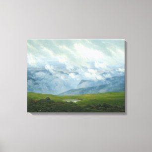 Treibende Wolken Leinwanddruck