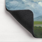 Treibende Wolken Mousepad (Ecke)