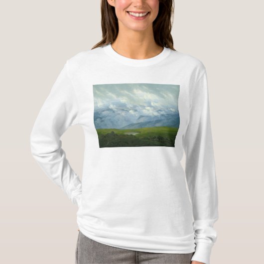 Treibende Wolken T-Shirt (Vorderseite)