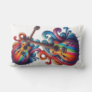 Treibender Sound Wood Wall Art Lendenkissen