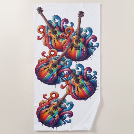 Treibender Sound Wood Wall Art Strandtuch (Vorderseite)