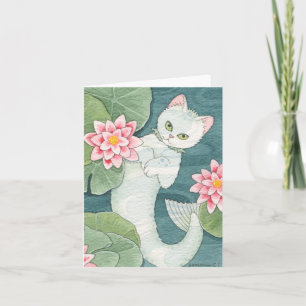 Treibendes mercat notecard karte