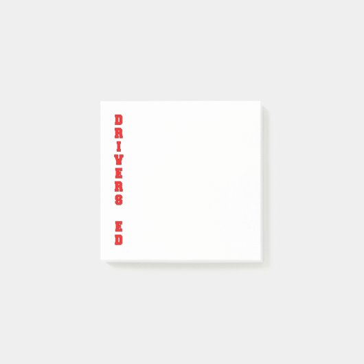 Treiber Ed Post-it Klebezettel (Vorderseite)