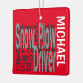 Treiber-Extraordinär-CUSTOM für Schneepflug Keramikornament (Links)