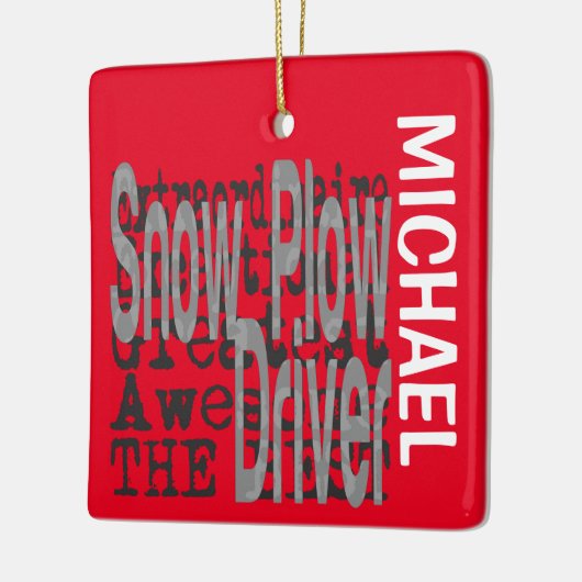 Treiber-Extraordinär-CUSTOM für Schneepflug Keramikornament (Links)
