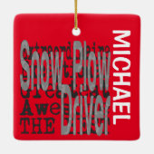 Treiber-Extraordinär-CUSTOM für Schneepflug Keramikornament (Rückseite)