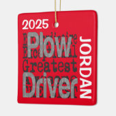 Treiber-Extraordinär CUSTOM Keramikornament (Links)