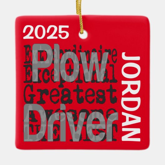 Treiber-Extraordinär CUSTOM Keramikornament (Vorderseite)