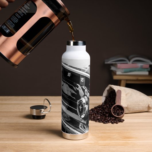 Treiber für alte Muskelkennzeichen Trinkflasche (Kaffee)