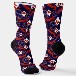 Treiber für den Fahrer Ed Novelty Socken