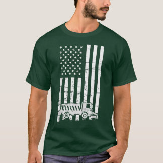 Treiber für den Schneefräsen der amerikanischen Fl T-Shirt