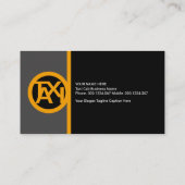 Treiber für die Signatur von Creative Column Strip Visitenkarte (Rückseite)