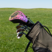 TREIBER GOLF HEAD COVER DESIGY DIY INITIAL GOLF HEADCOVER (In SItu)