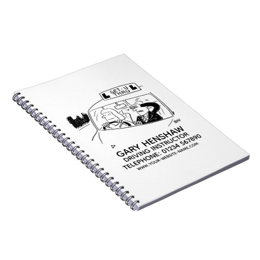 Treiber-Instructor-Notebook Notizblock (Rechte Seite)