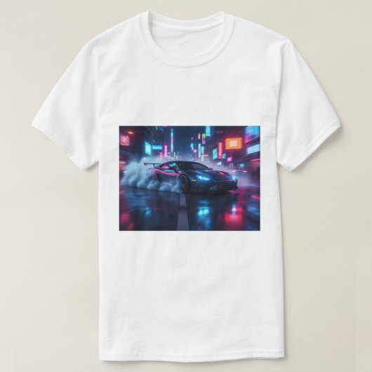 Treiber Krieger - brüllt, wenn die Nacht still ist T-Shirt (Design vorne)