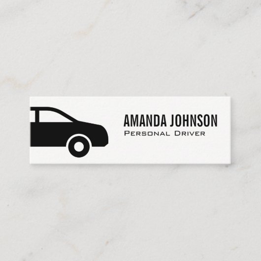 Treiber Mini Visitenkarte (Vorderseite)